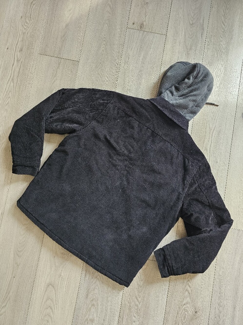 West 49 Corduroy Hooded Autumn Fall Jacket, Small - Picture 8 of 13